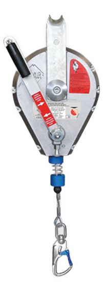 Höhensicherungsgeräte mit Rettungshubeinrichtung Typ HRA 18